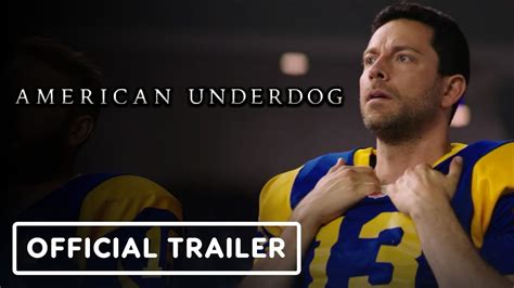 AMERICAN UNDERDOG Trailer (2021) Zachary Levi, .